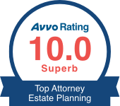 Avvo rating 10.0, Top attorney estate planning