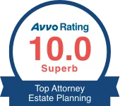 Avvo rating 10.0, Top attorney estate planning